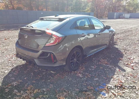 2020 Honda Civic Sport z USA, uszkodzony, nr VIN SHHFK7H49LU417691